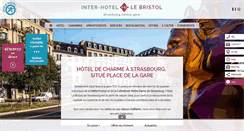 Desktop Screenshot of hotel-strasbourg.com